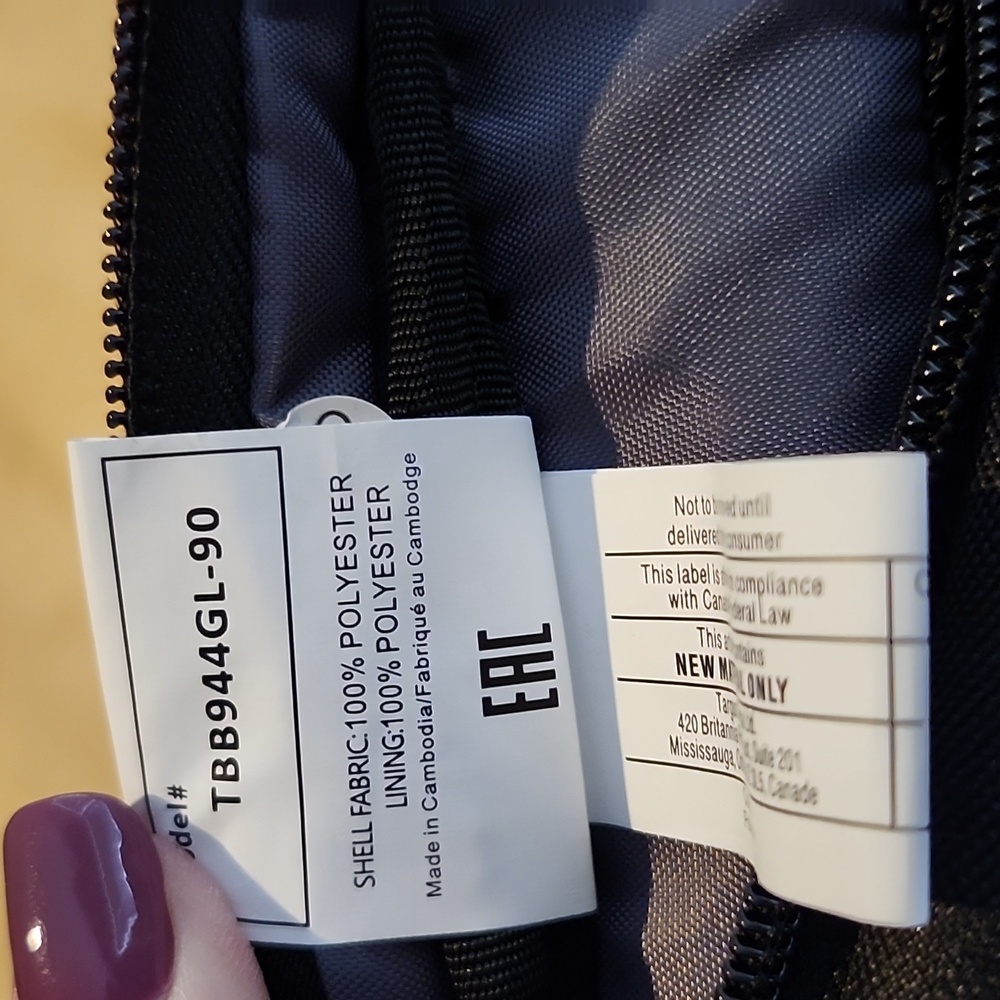 Tarsus 17" Classic Backpack with Padded Laptop Compartment NWT - Picture 9 of 12